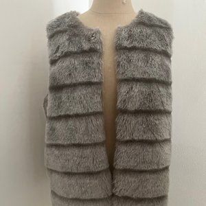 Joie Faux Fur Boxy Vest